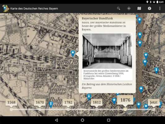 Historisches Bayern android App screenshot 4